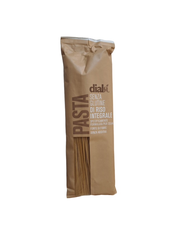 Dialsi pasta seca integral espaguetis sense gluten, sense lactosa i vegana