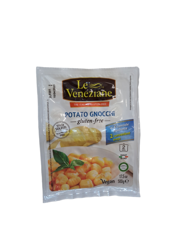 Gnocchi patata sense gluten i vegà Le Veneziane