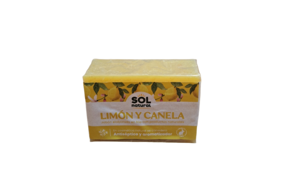 Sabó llimona i canyella Sol Natural sense gluten