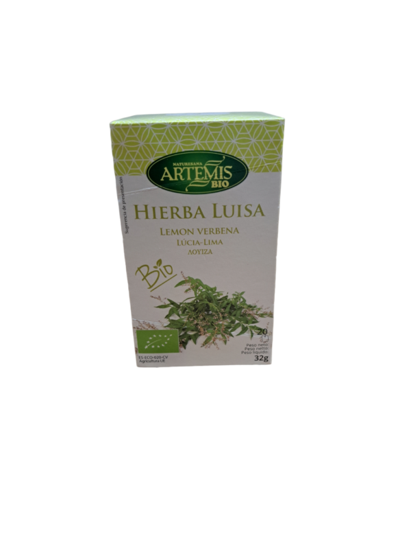 Herba lluïsa Bio d'artemis sense gluten