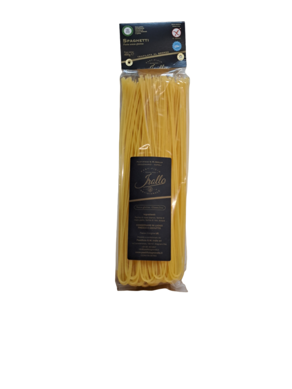 Pasta seca espaguetis Irollo Sense Gluten