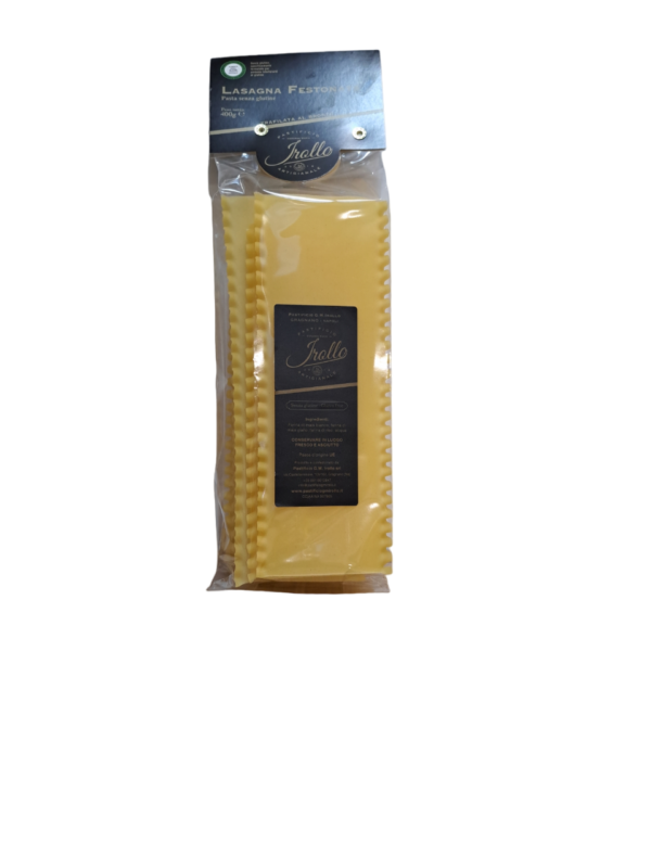 Pasta seca Lassanya Pestonata Irollo sense gluten