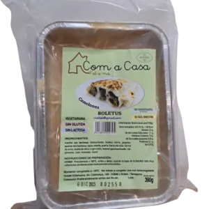 Com a casa canelons de bolets sense gluten i sense lactosa