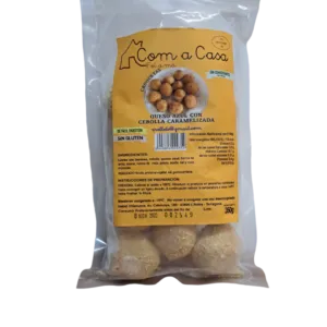 Com a Casa croquetes de formatge blau amb ceba caramelitzada sense gluten i sense lactosa