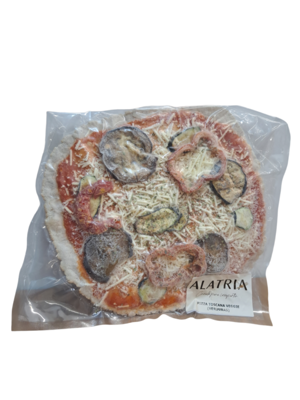 Pizza vegana sense gluten i sense lactosa Alatria