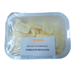 Raviolis de formatge sense gluten