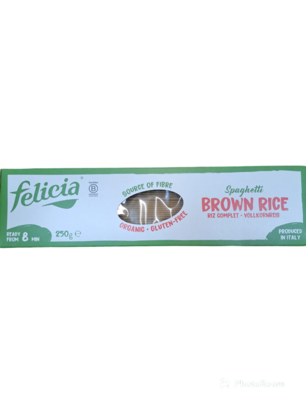 Espaguetis Arròs integral Felicia