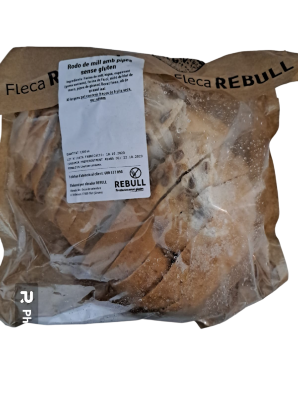 Rodó mill i pipes Fleca rebull sense gluten