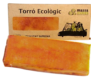 Torró gema cremada sense gluten ni sense llet