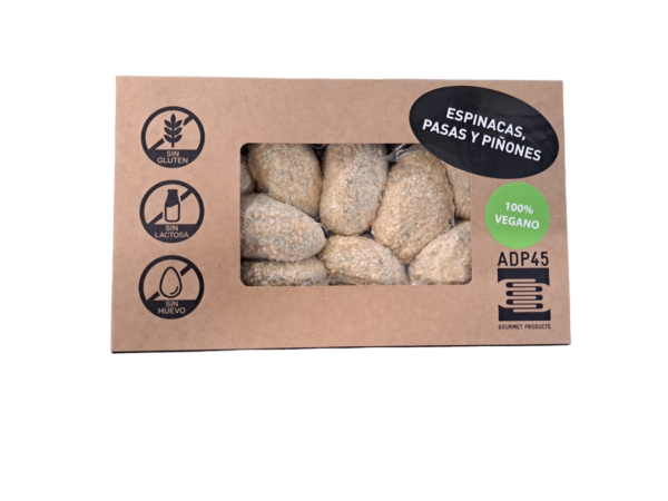 Croquetes espinacs, passes i pinyons sense gluten, sense lactosa i veganes