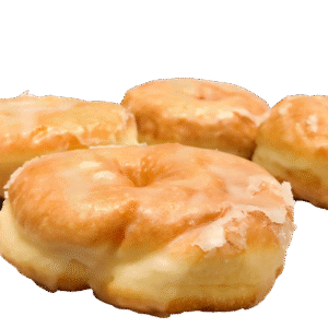 Donut ensucrat sense gluten i sense lactosa